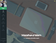 Tablet Screenshot of mazaharul.com
